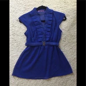 Woman’s Royal Blue Blouse